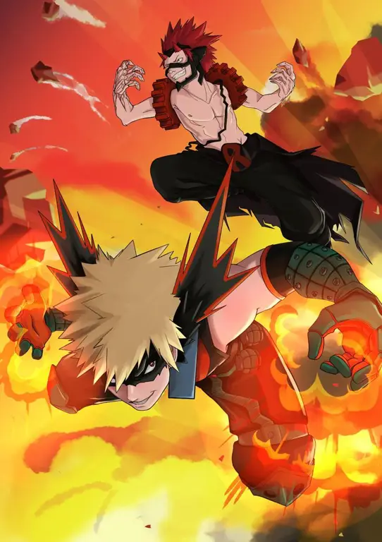 Gambar Kirishima Rei berlatih