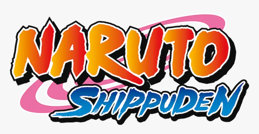 Logo berbagai layanan streaming yang menyediakan Naruto Shippuden