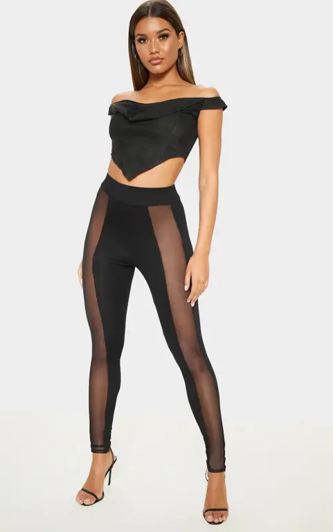 Berbagai pilihan legging jav dengan potongan high waisted