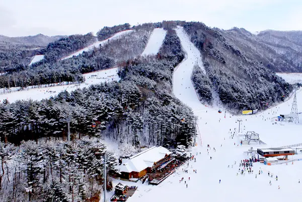 Lereng ski di Yongpyong Resort