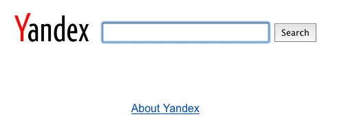 Logo mesin pencari Yandex