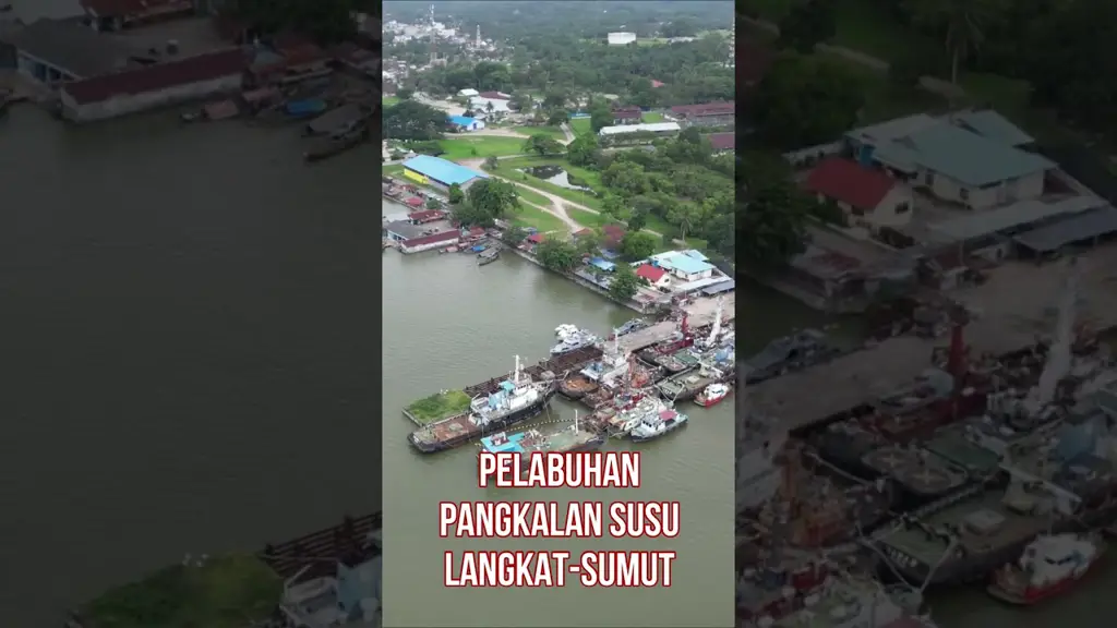 Peta lokasi Pelabuhan Pangkalan Susu