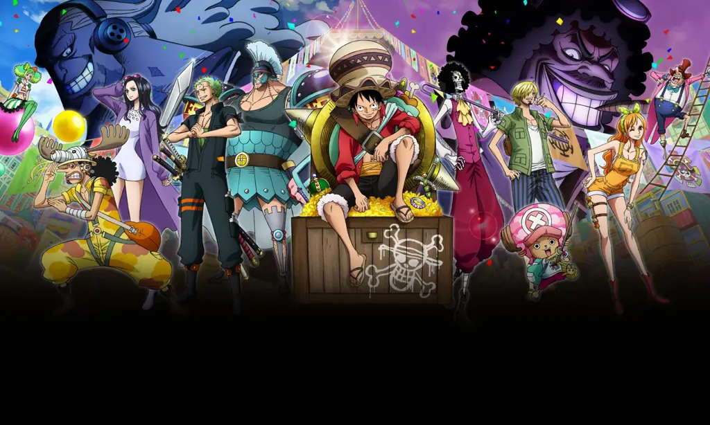 Luffy dalam film One Piece Stampede