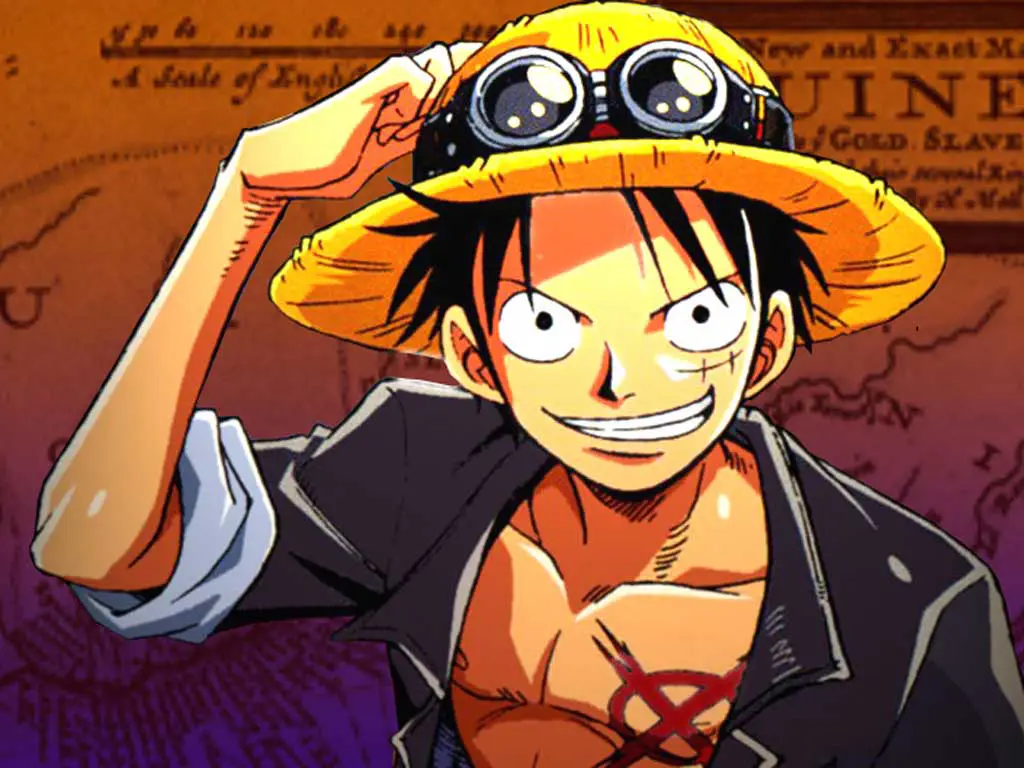 Gambar Monkey D Luffy, karakter utama One Piece