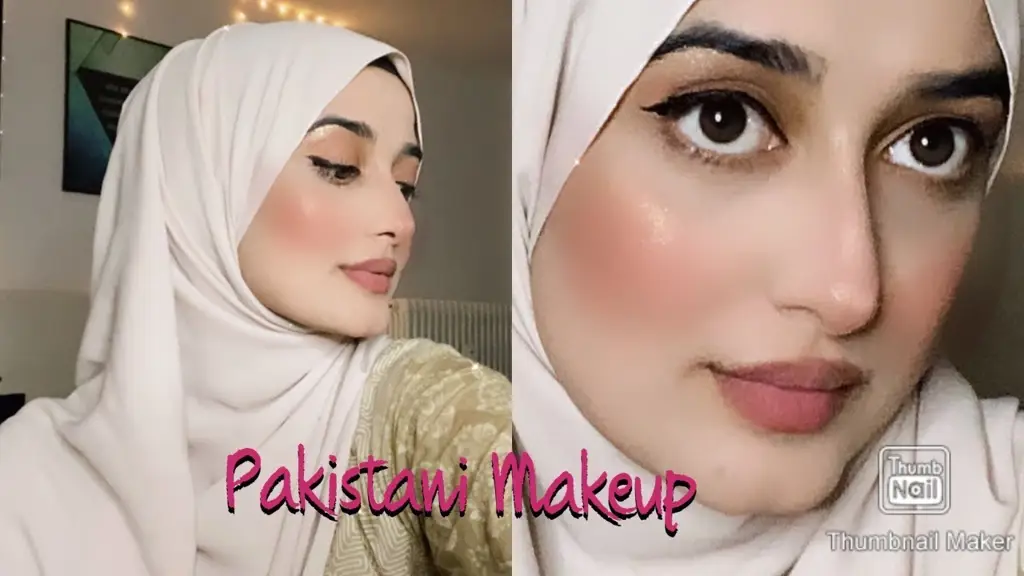 Tampilan makeup natural hijab yang sederhana