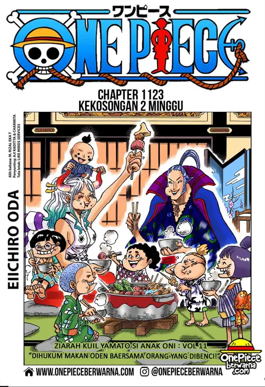 Gambar manga One Piece versi Indonesia