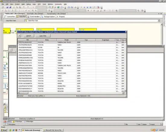 Gambar tools debugging SSIS