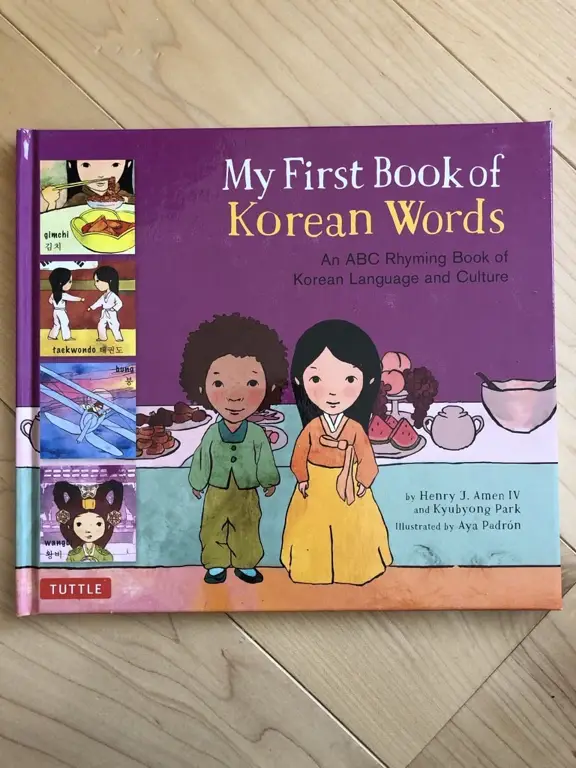 Buku cerita anak-anak berbahasa Korea