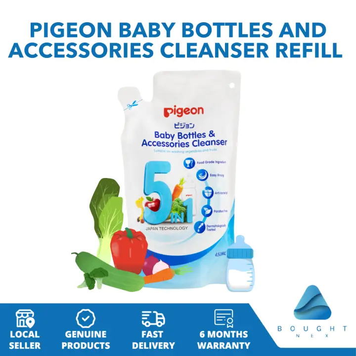 Cara membersihkan botol susu Pigeon