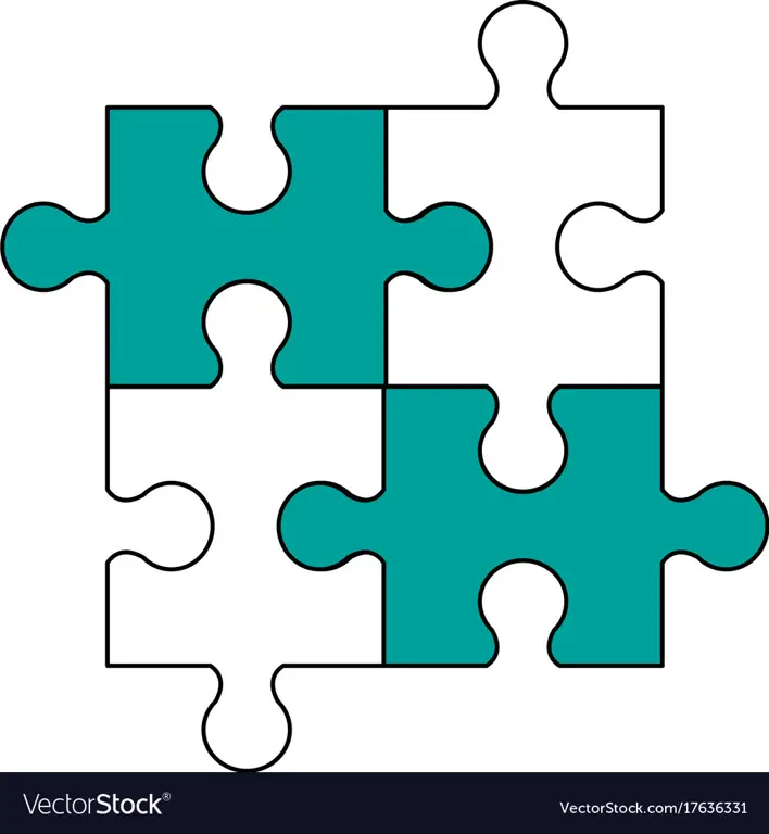 Gambar potongan puzzle