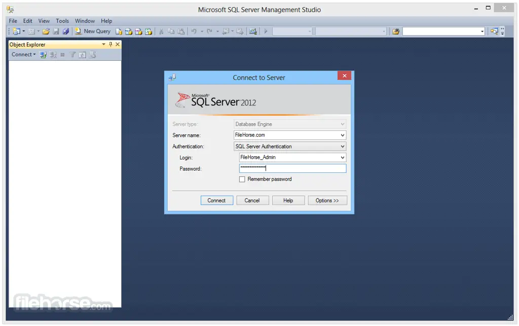 Gambar SQL Server Management Studio