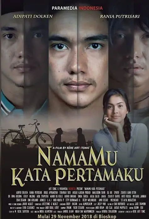 Poster film Jepang dengan subtitle Indonesia