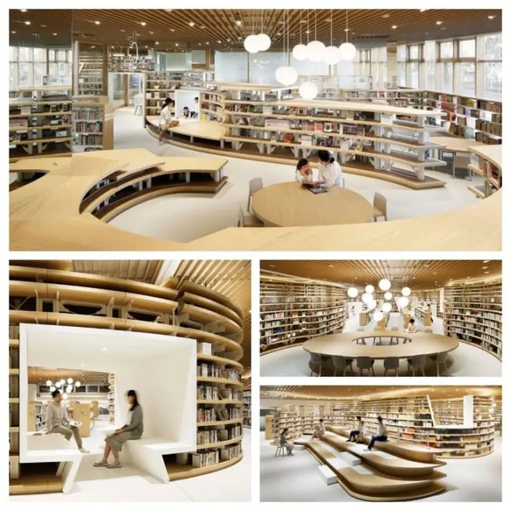 Gambar perpustakaan di Jepang