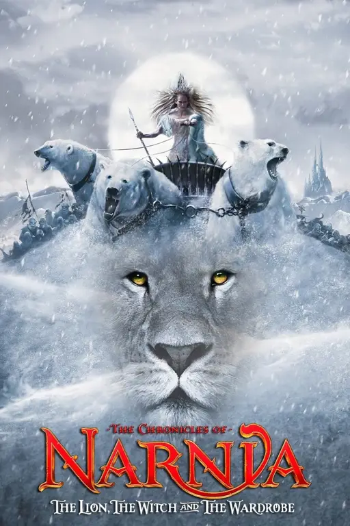 Poster film Narnia: The Lion, the Witch, and the Wardrobe versi sub Indo