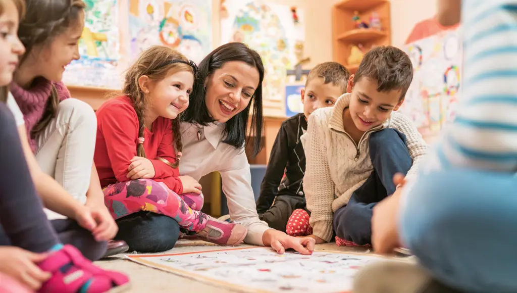 Gambar lingkungan kelas yang positif dan mendukung