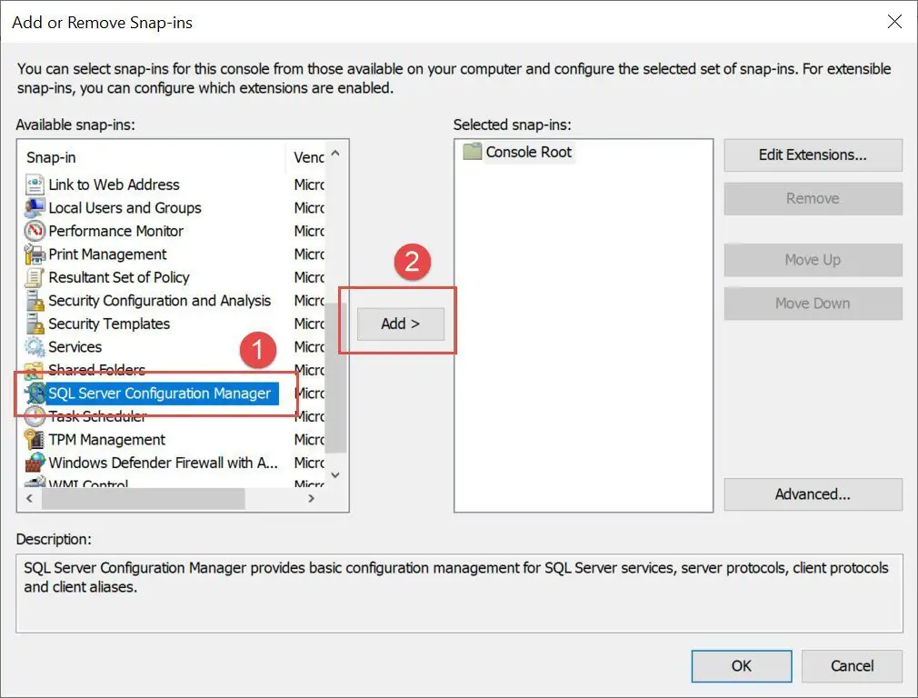 Gambar SQL Server Configuration Manager