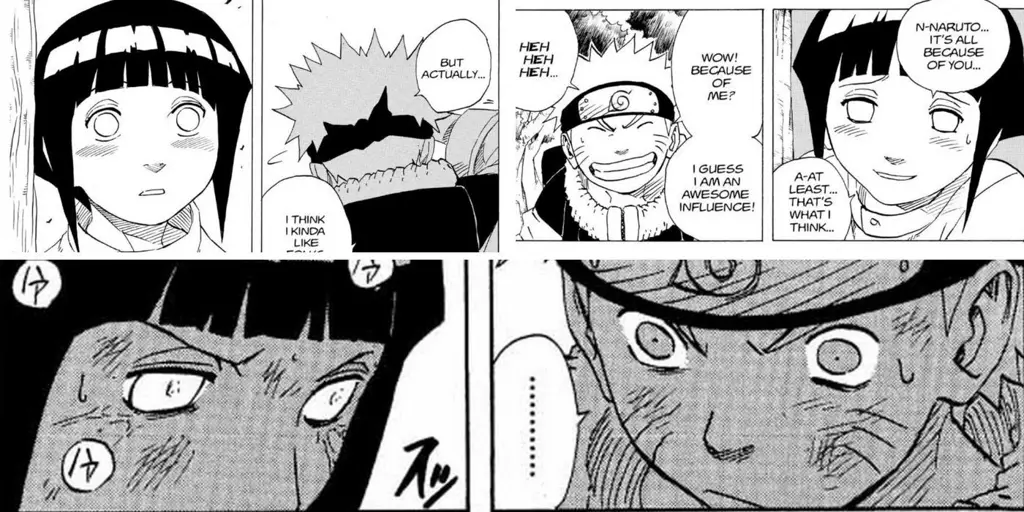 Gambar Naruto dan Hinata dalam konteks non-seksual