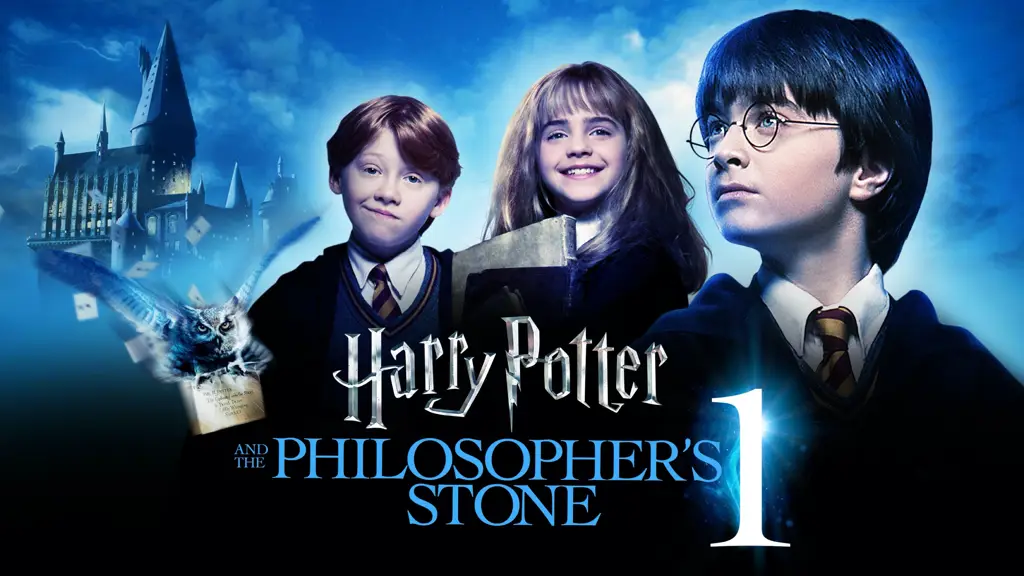 Menonton film Harry Potter bersama keluarga