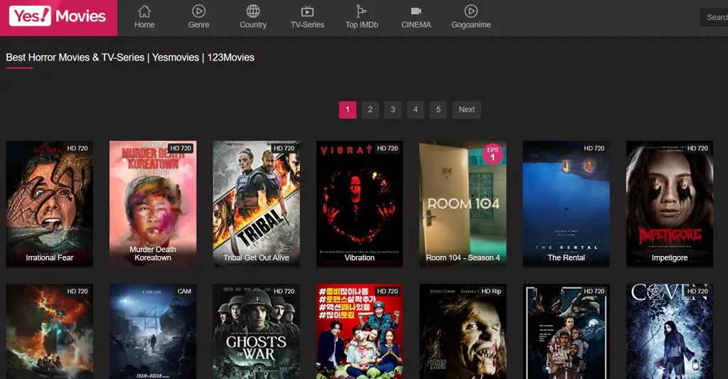 Gambar berbagai pilihan film streaming online