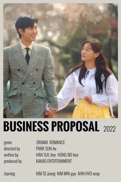 Poster Drama Korea Business Proposal