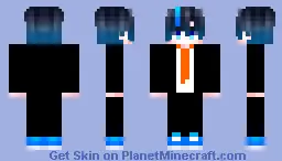 Gameplay Minecraft SMP dengan skin Sans