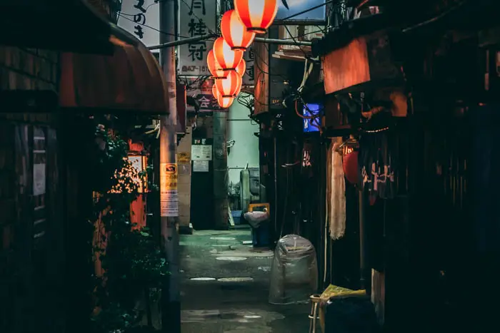 Gang-gang tersembunyi di Shibuya, Jepang