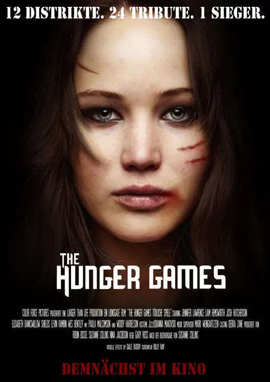 Poster film The Hunger Games dengan subtitle Indonesia