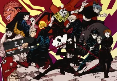 Gambar karakter misterius di Jujutsu Kaisen