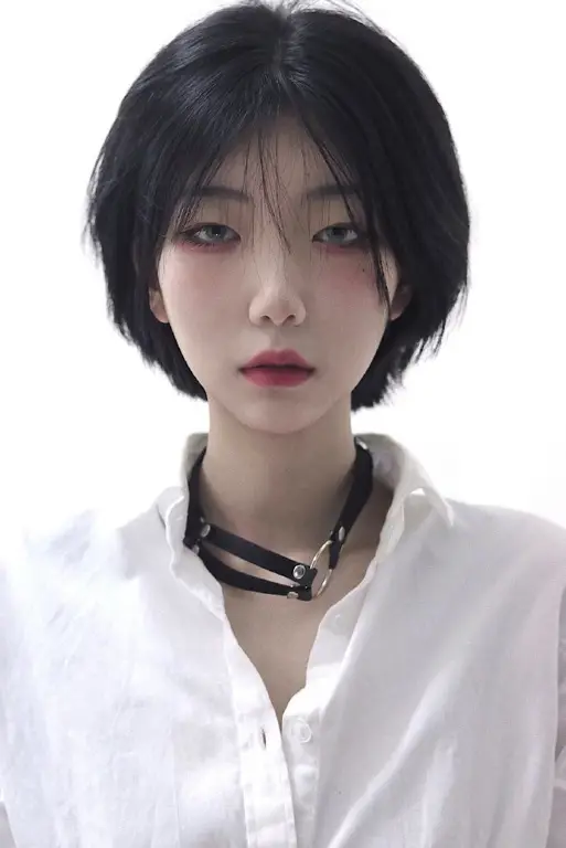 Contoh model rambut wanita tomboy Korea untuk berbagai bentuk wajah