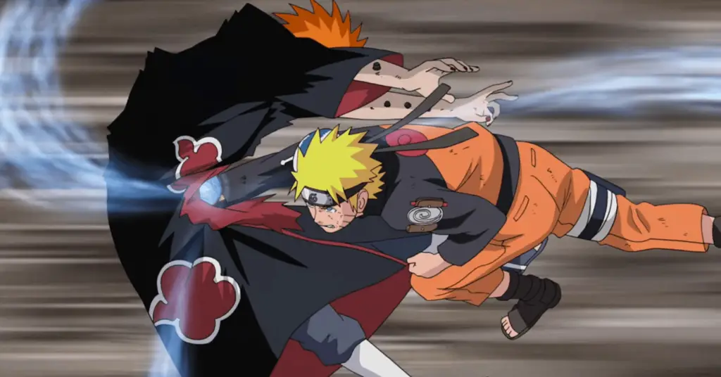 Adegan pertarungan sengit di Naruto Shippuden