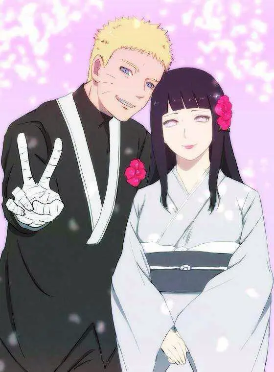 Gambar pernikahan Naruto dan Hinata