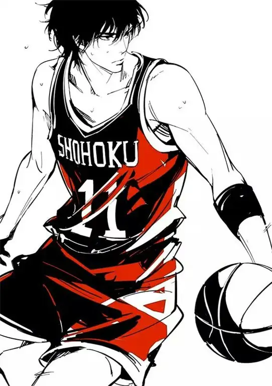 Cuplikan terbaik Rina Rukawa dalam Slam Dunk