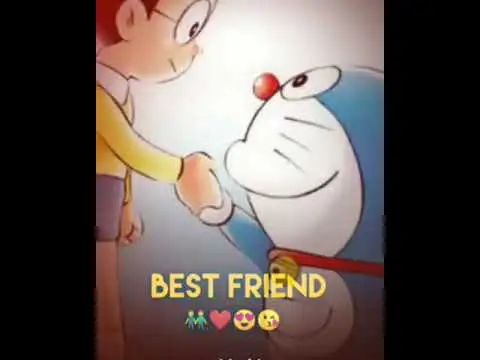 Gambar persahabatan Nobita dan Doraemon