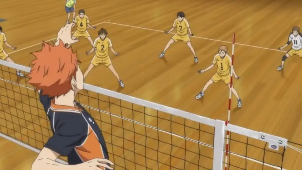 Pertandingan voli dalam anime Haikyuu!!