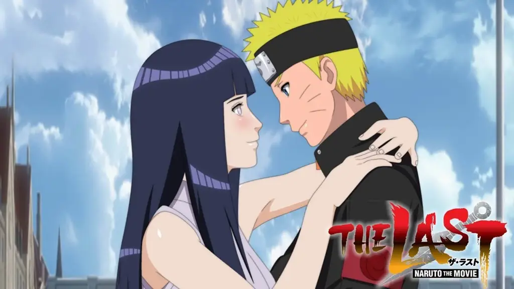 Gambar romantis Naruto dan Hinata