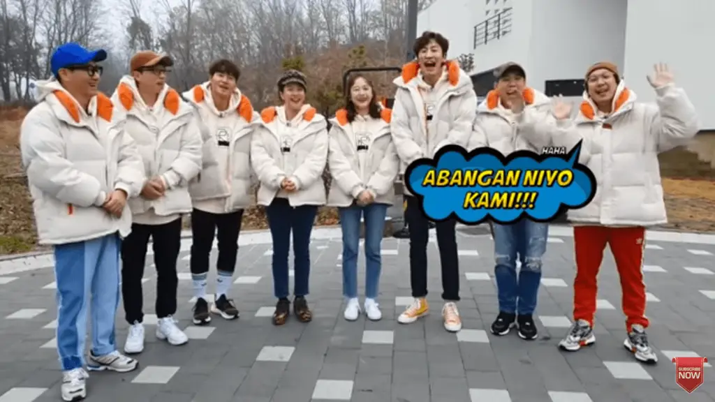 Para anggota Running Man dalam sebuah episode.