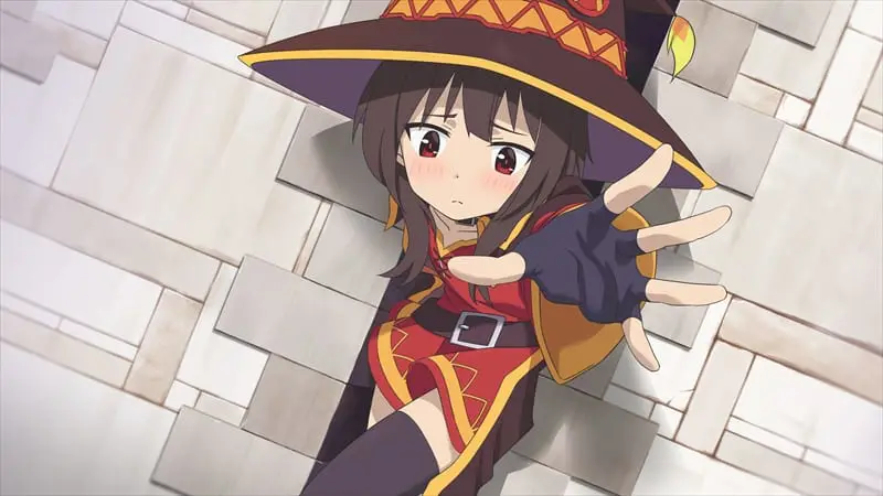 Screenshot adegan menarik dari Konosuba Season 3