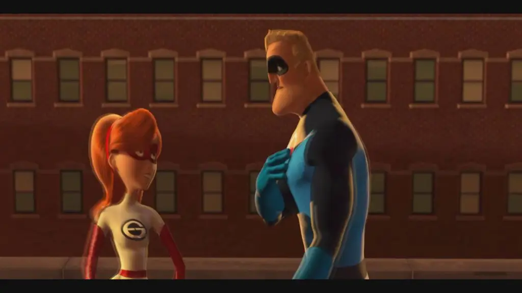 Gambar Mr. Incredible dalam gaya hentai