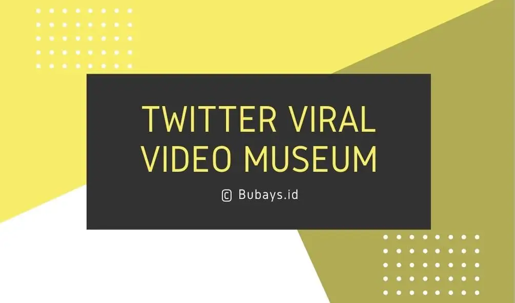 Gambar museum video viral di media sosial