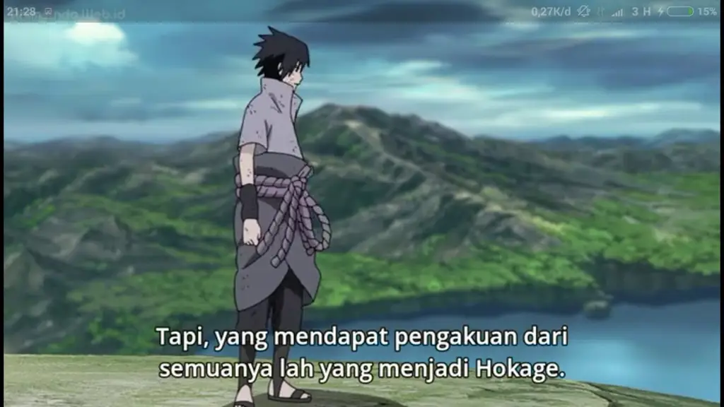 Screenshot adegan menegangkan dari Naruto Shippuden episode 475