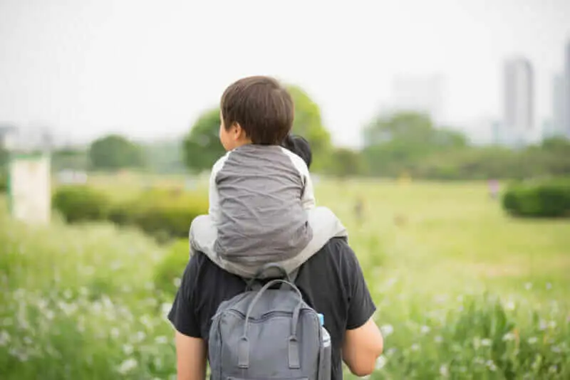 Gambar yang mewakili nilai-nilai keluarga di Jepang