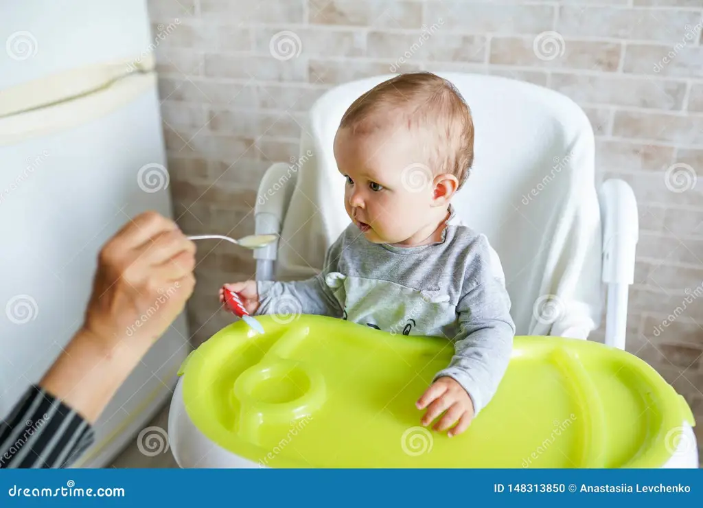 Ibu dan anak dengan makanan bergizi