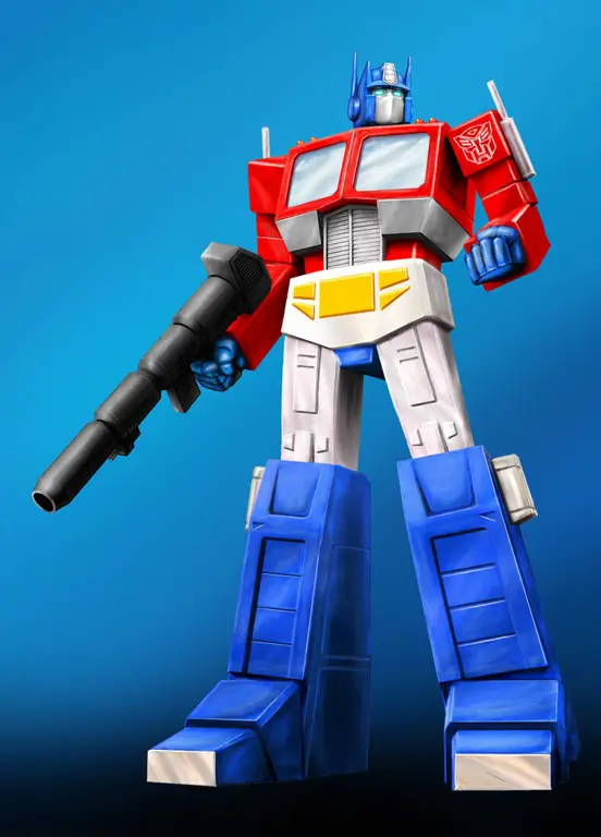 Gambar Optimus Prime di Transformers Rise of the Beasts