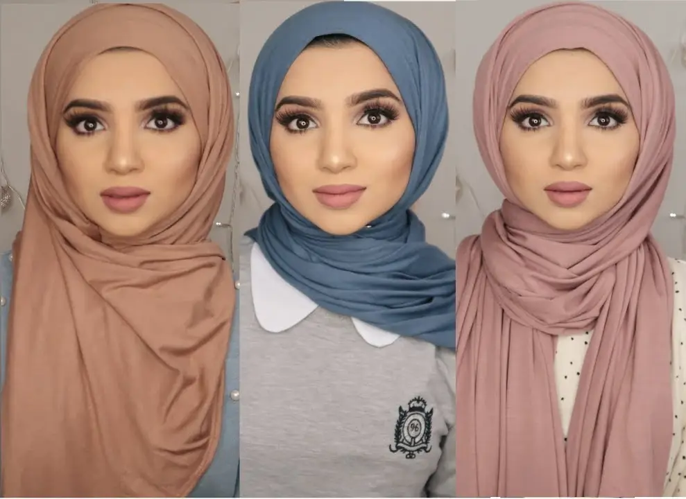 Contoh outfit hijab simple untuk sehari-hari