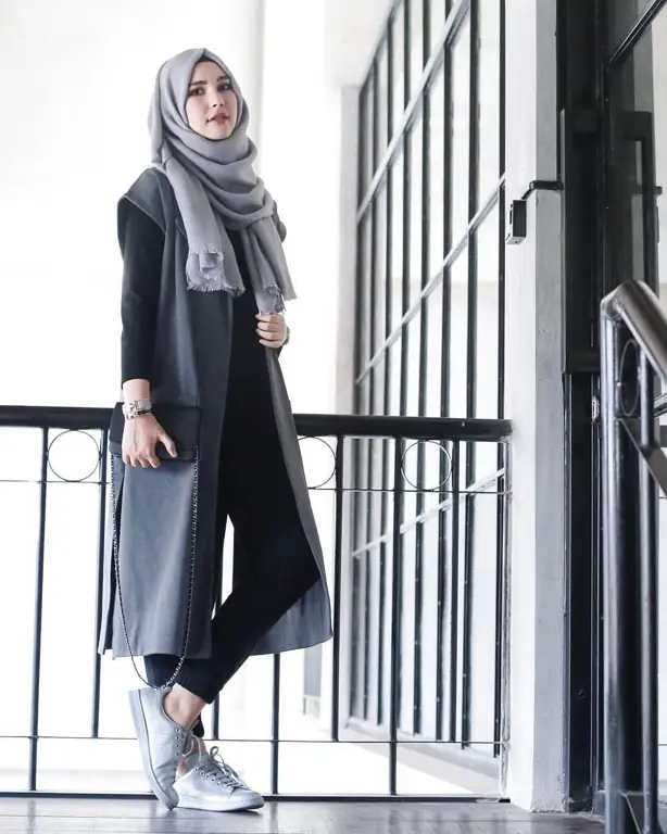 Gaya kasual hijab