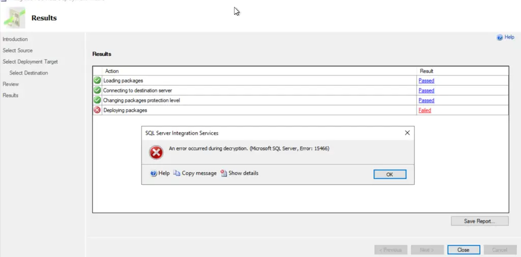 Gambar panduan troubleshooting paket SSIS