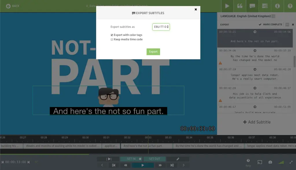 Cara menggunakan file subtitle pada pemutar video