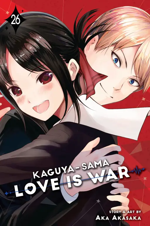 Gambar para karakter dalam anime Kaguya-sama: Love is War, termasuk Akane Soma