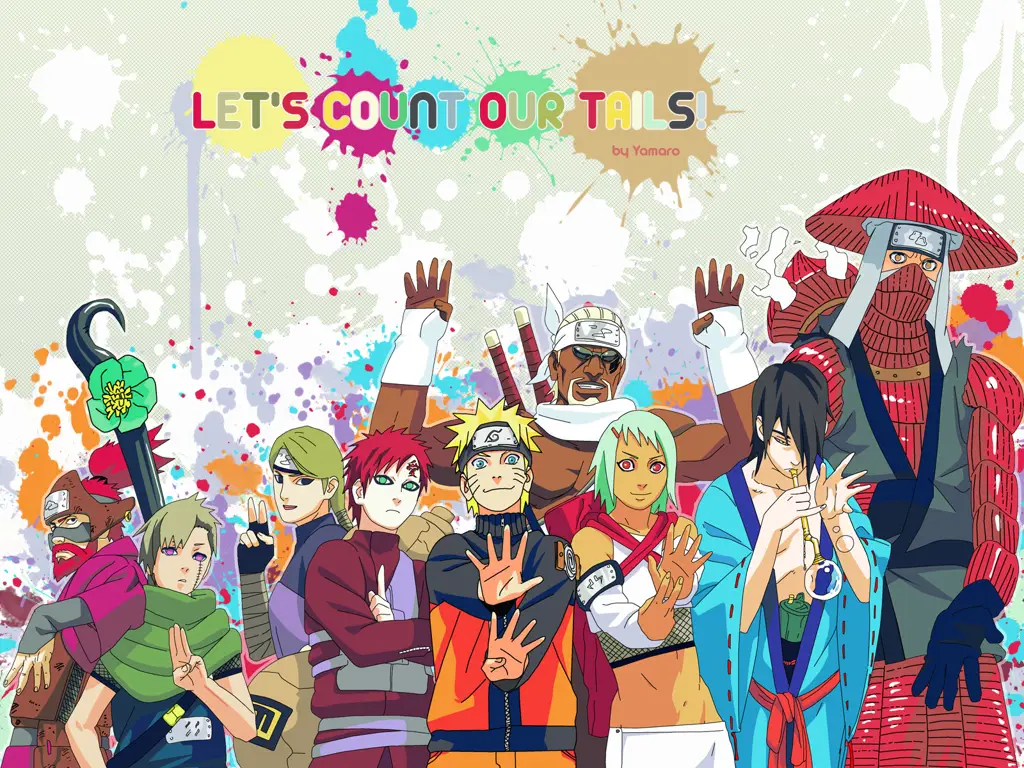 Gambar para karakter Naruto Shippuden