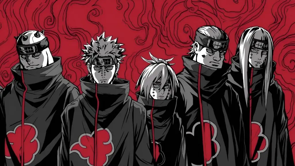 Gambar para karakter Naruto Shippuden